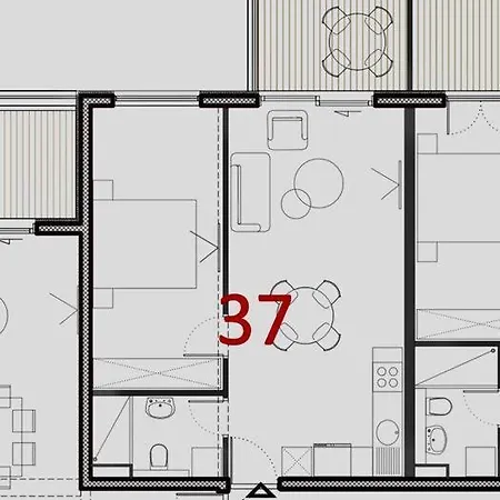 Brand New 1-bedroom Apt W Shared Pool And Parking Apartment Trogir