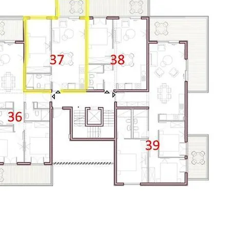 Brand New 1-bedroom Apt W Shared Pool And Parking Apartment